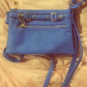 Blue purse